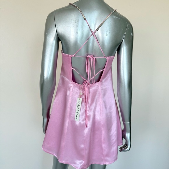 NWT!!! For love and lemons women pink dress size S Retail 250$ - Picture 5 of 13